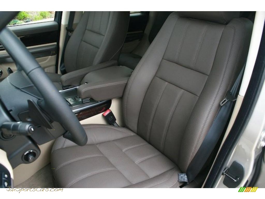 2011 Range Rover Sport Supercharged - Ipanema Sand Metallic / Arabica/Nutmeg photo #13