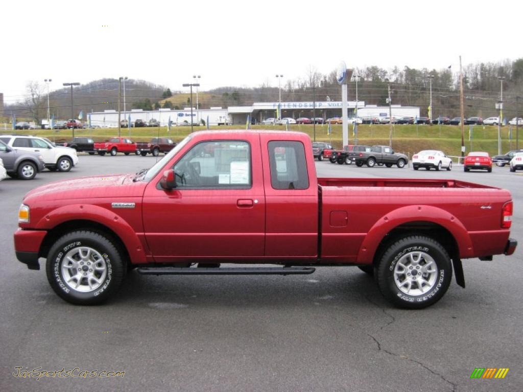 2011 Ford Ranger Sport SuperCab 4x4 in Redfire Metallic