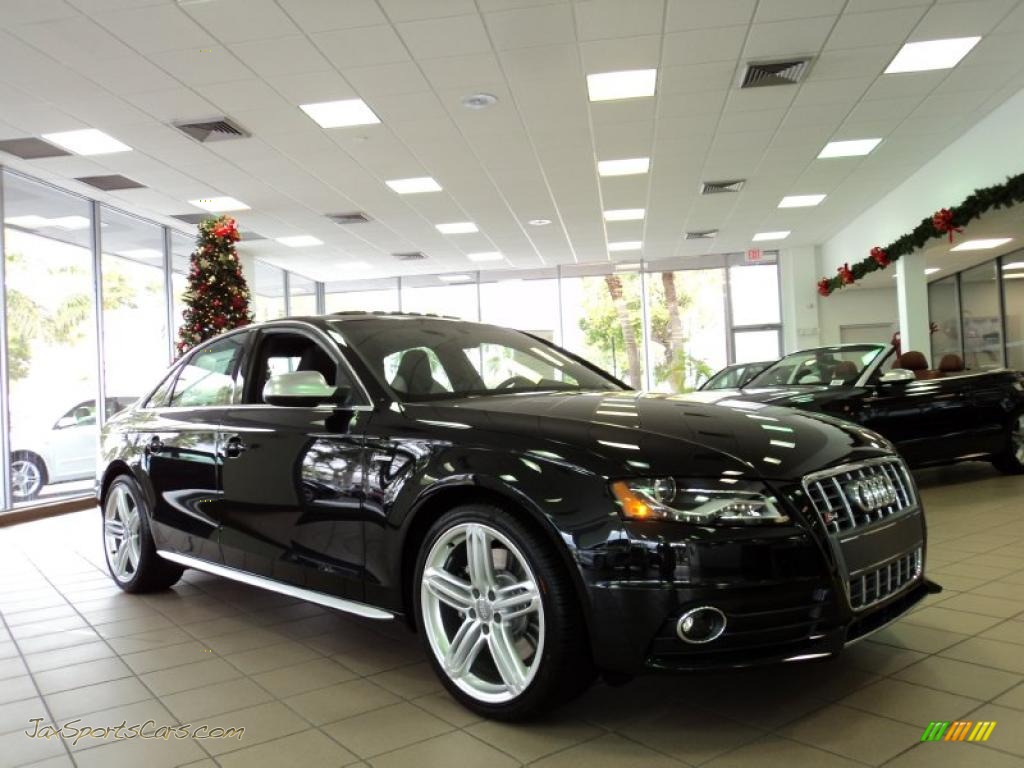 2011 Audi S4 3.0 quattro Sedan in Brilliant Black 048119 Jax Sports