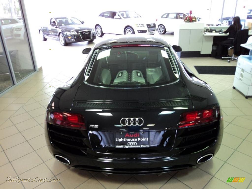 2011 Audi R8 5 2 Fsi Quattro In Phantom Black Pearl Effect