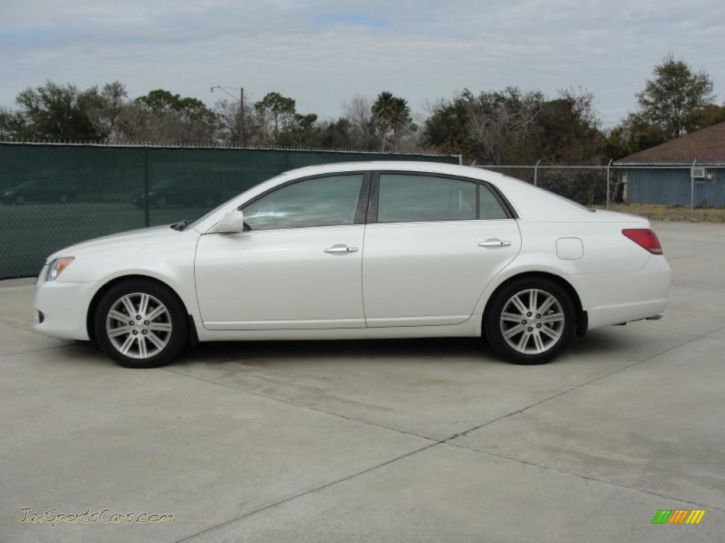 2008 Avalon Limited - Blizzard White Pearl / Ivory Beige photo #6