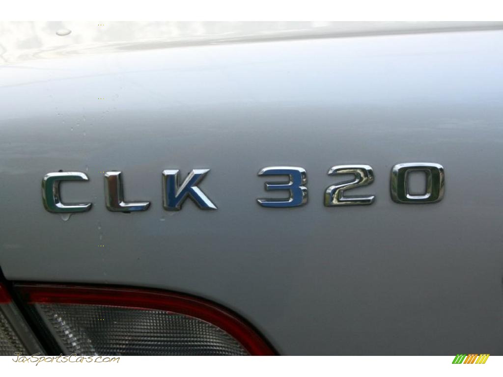 1999 CLK 320 Convertible - Brilliant Silver Metallic / Ash photo #83