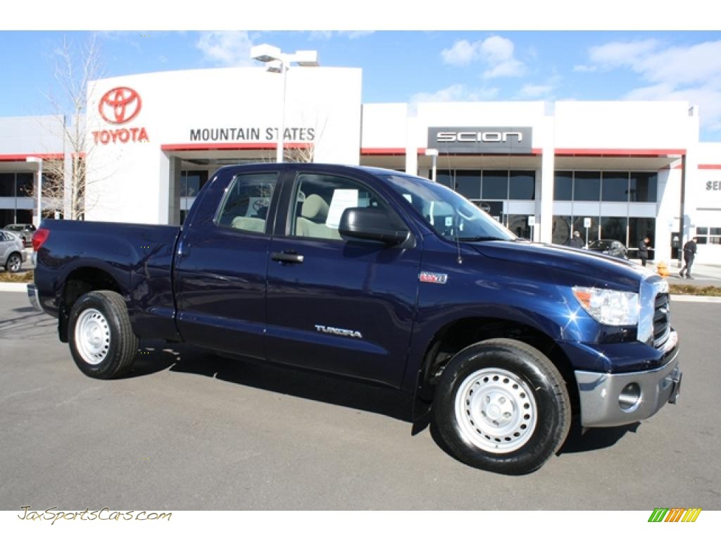 2008 Toyota Tundra Double Cab 4x4 In Nautical Blue Metallic Photo 6 049745 Jax Sports Cars 
