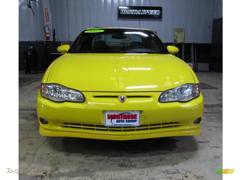 Competition Yellow / Ebony Black Chevrolet Monte Carlo SS