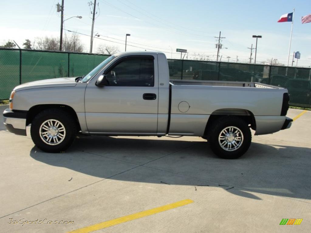 2004 Chevy Silverado Silver Birch Metallic