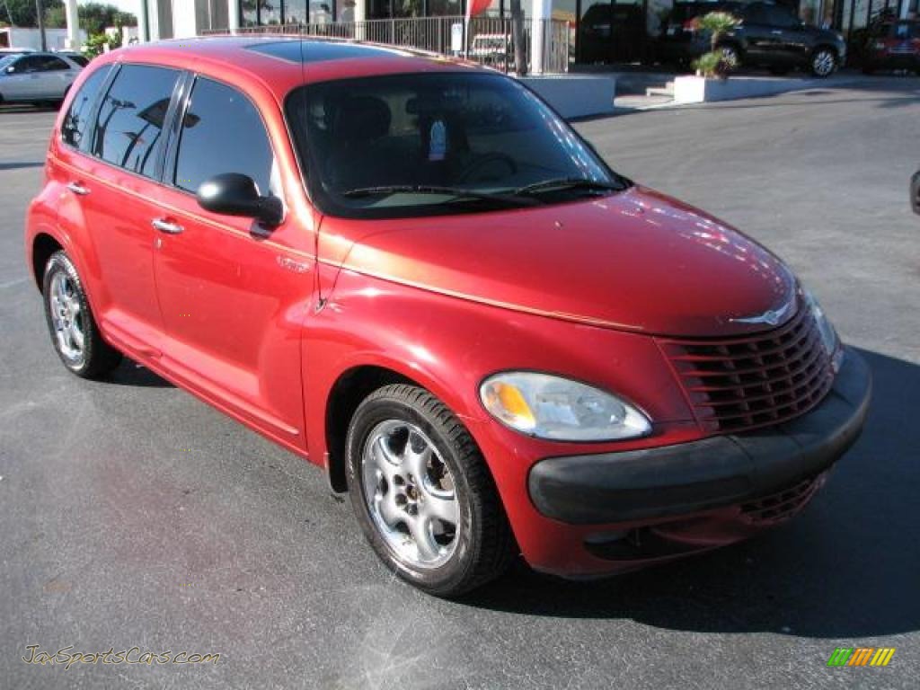 Inferno Red Pearlcoat / Gray Chrysler PT Cruiser Limited