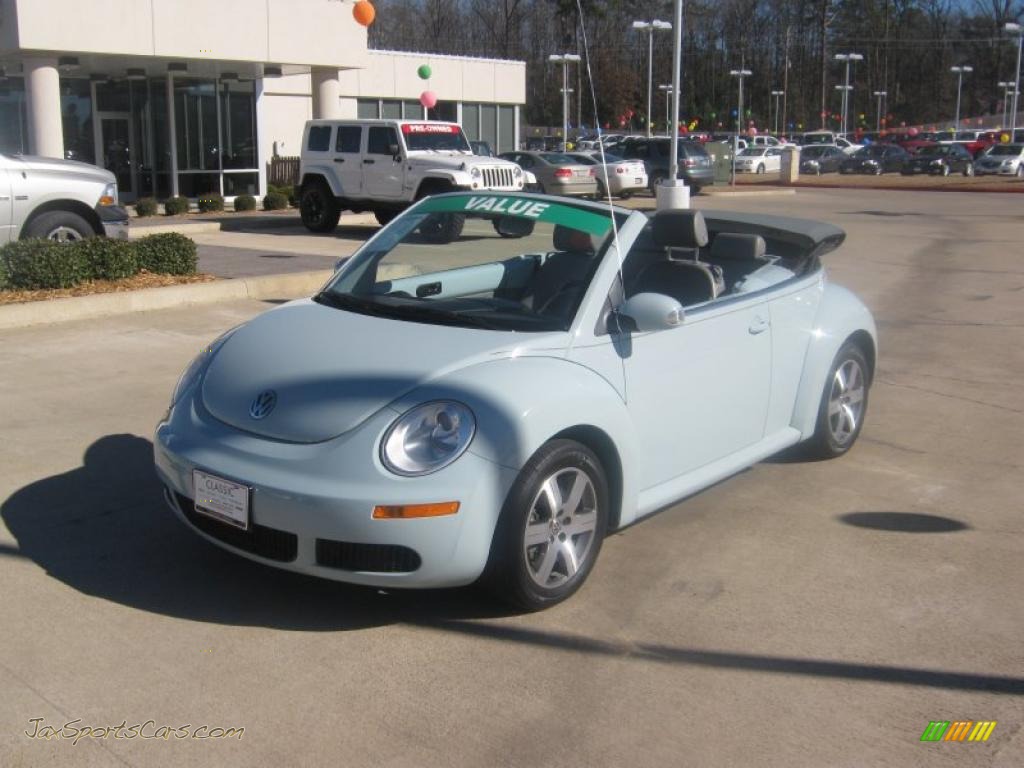 2006 Volkswagen New Beetle 2.5 Convertible in Aquarius Blue - 332887 ...