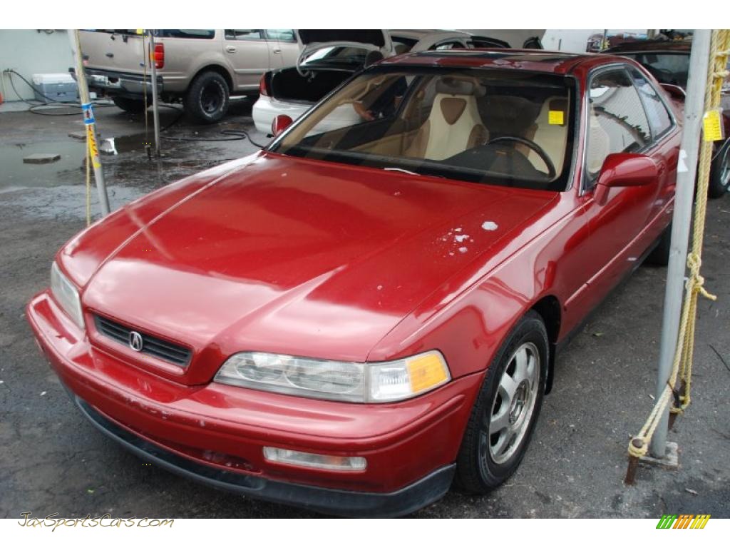 1992 Acura Legend LS Coupe in Cassis Red Pearl - 001167 | Jax Sports ...