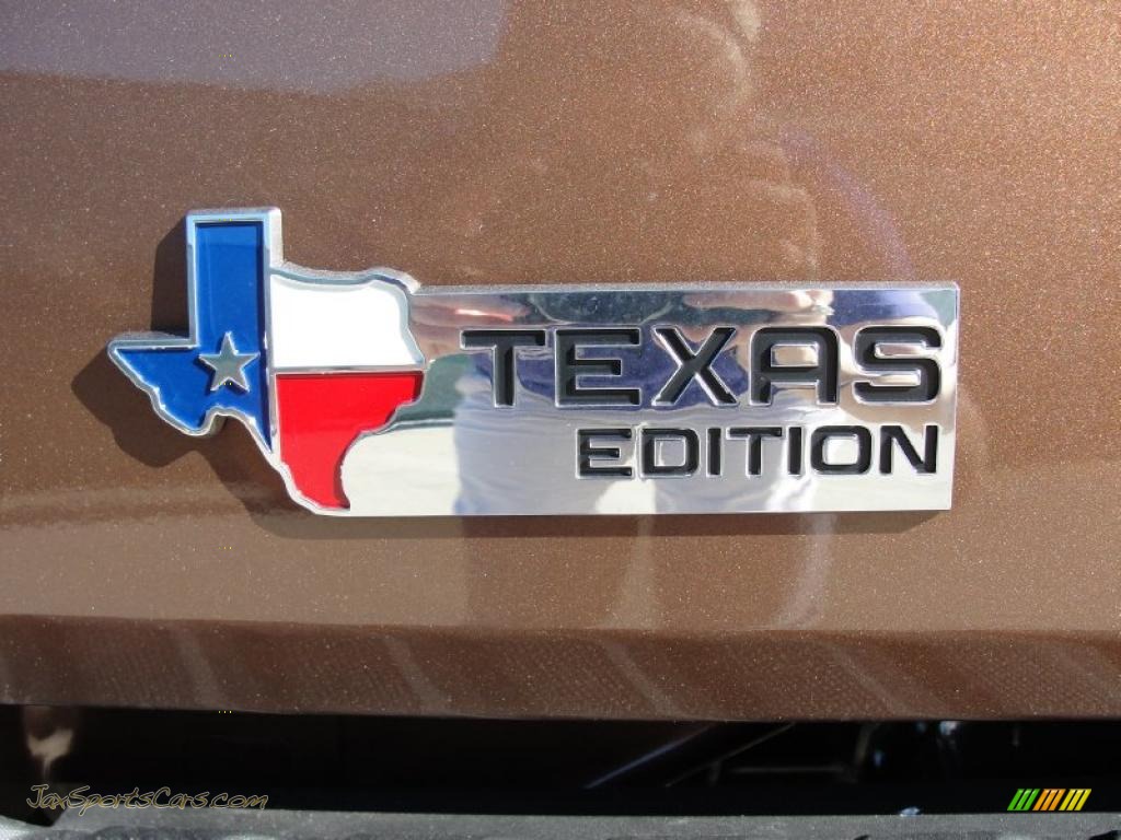 2011 F150 Texas Edition SuperCrew 4x4 - Golden Bronze Metallic / Pale Adobe photo #17
