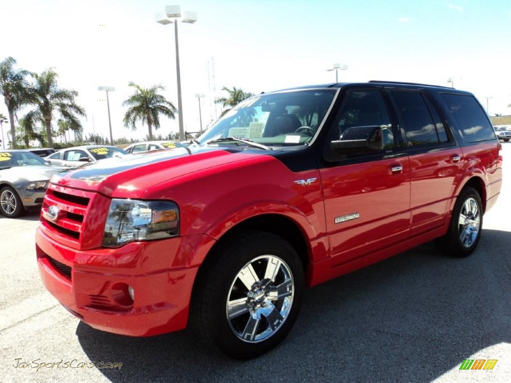 2008 Expedition Funkmaster Flex Limited 4x4 - Colorado Red/Black / Charcoal Black/Red photo #16