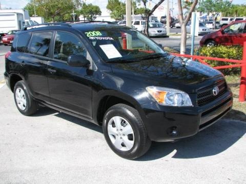 Black 2008 Toyota RAV4 I4 Black 2008 Toyota RAV4 I4