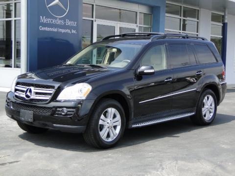 Obsidian Black Metallic 2008 Mercedes-Benz GL 450 4Matic