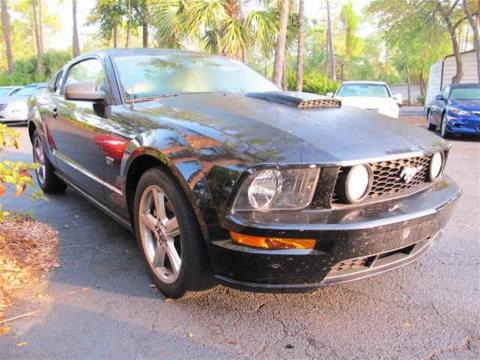Black 2007 Ford Mustang GT