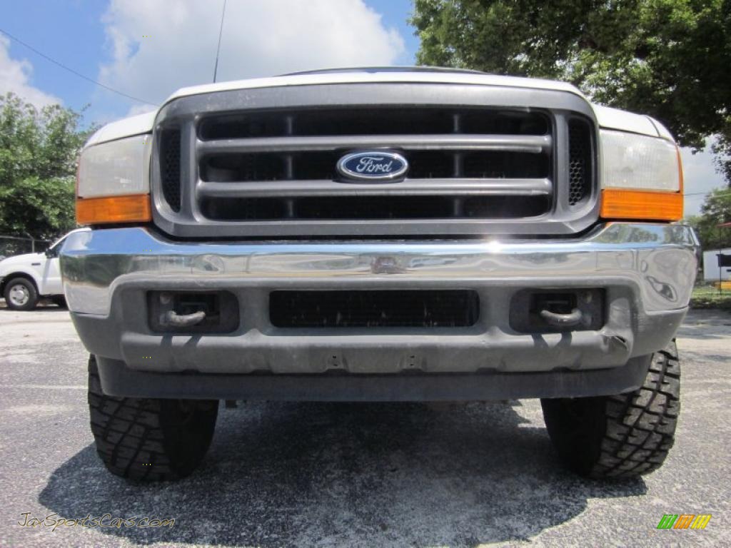 2001 Ford F350 Super Duty Xl Crew Cab 4x4 In Oxford White Photo 2