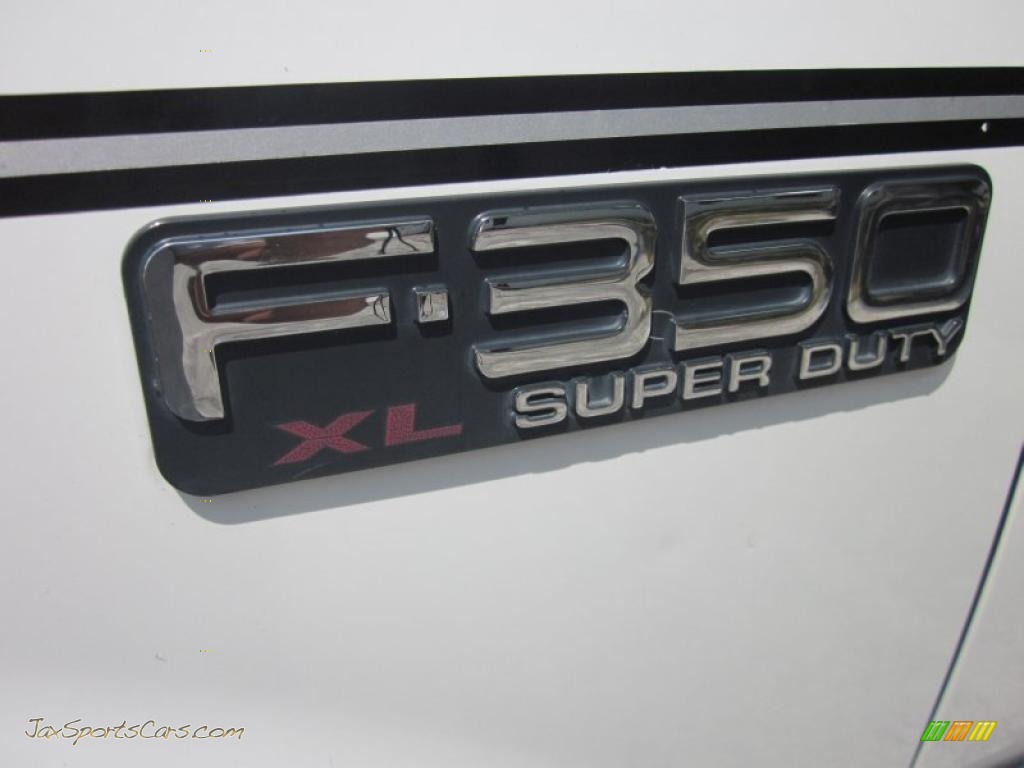 2001 Ford F350 Super Duty Xl Crew Cab 4x4 In Oxford White Photo 23