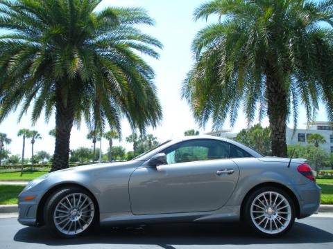 Palladium Silver Metallic 2010 Mercedes-Benz SLK 300 Roadster Palladium Silver Metallic 2010 Mercedes-Benz SLK 300 Roadster
