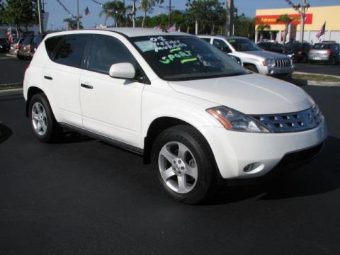 Glacier Pearl White 2004 Nissan Murano SL