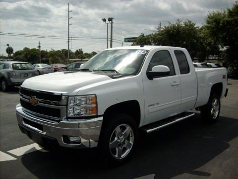 Summit White 2011 Chevrolet Silverado 2500HD LTZ Extended Cab 4x4 Summit White 2011 Chevrolet Silverado 2500HD LTZ Extended Cab 4x4