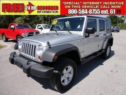 Jeep Wrangler Unlimited Sport 4x4. 2007 Jeep Wrangler Unlimited