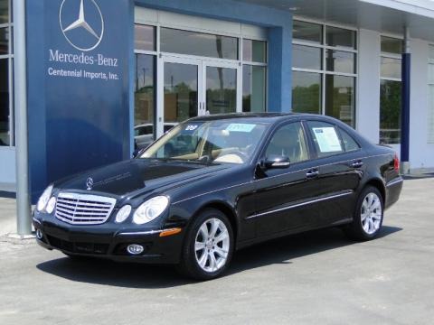 Black 2009 Mercedes-Benz E 350 4Matic Sedan Black 2009 Mercedes-Benz E 350 4Matic Sedan