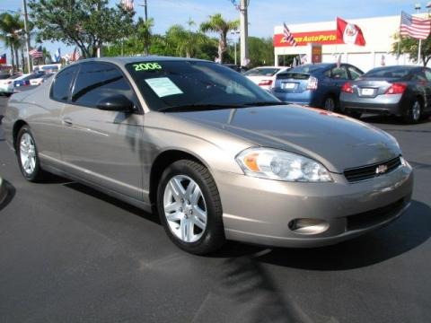 Amber Bronze Metallic 2006 Chevrolet Monte Carlo LT