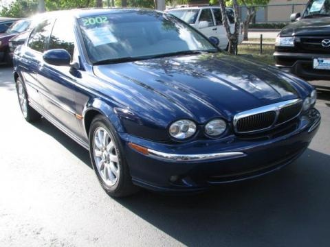 Pacific Blue Metallic 2002 Jaguar X-Type 2.5