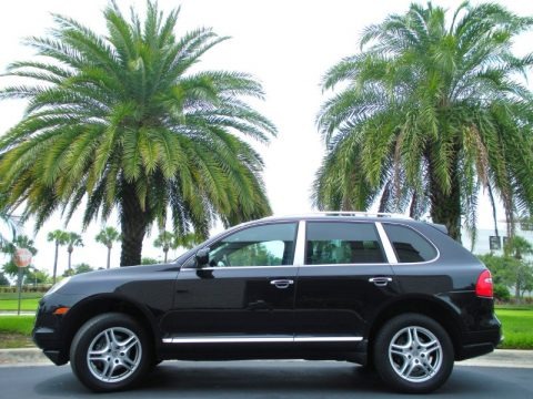 Black 2008 Porsche Cayenne Tiptronic Black 2008 Porsche Cayenne Tiptronic