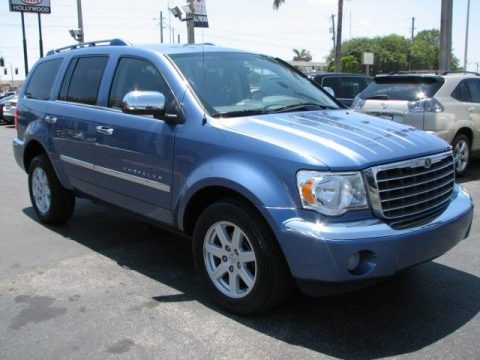 Marine Blue Pearl 2007 Chrysler Aspen Limited