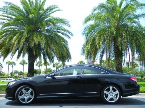 Black 2009 Mercedes-Benz CL 550 4Matic