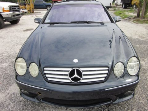 Black Opal Metallic 2003 Mercedes-Benz CL 55 AMG