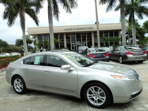 Palladium Metallic 2009 Acura TL 3.5