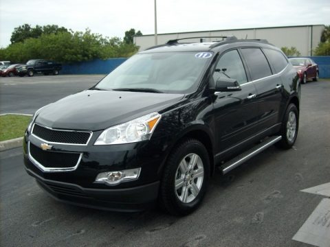 Black Granite Metallic 2011 Chevrolet Traverse LT Black Granite Metallic 2011 Chevrolet Traverse LT