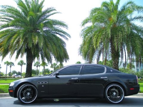 Nero (Black) 2007 Maserati Quattroporte Sport GT DuoSelect Nero (Black) 2007 Maserati Quattroporte Sport GT DuoSelect