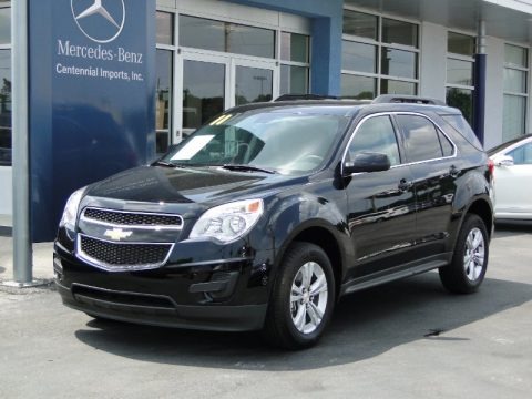 Black 2011 Chevrolet Equinox LT