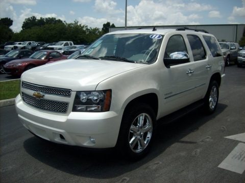 White Diamond Tricoat 2011 Chevrolet Tahoe LTZ White Diamond Tricoat 2011 Chevrolet Tahoe LTZ