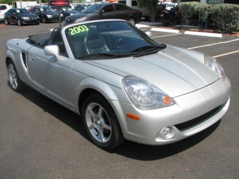 Silver Streak Mica 2003 Toyota MR2 Spyder Roadster Silver Streak Mica 2003 Toyota MR2 Spyder Roadster