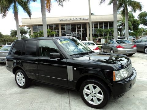Java Black Pearl 2006 Land Rover Range Rover HSE Java Black Pearl 2006 Land Rover Range Rover HSE