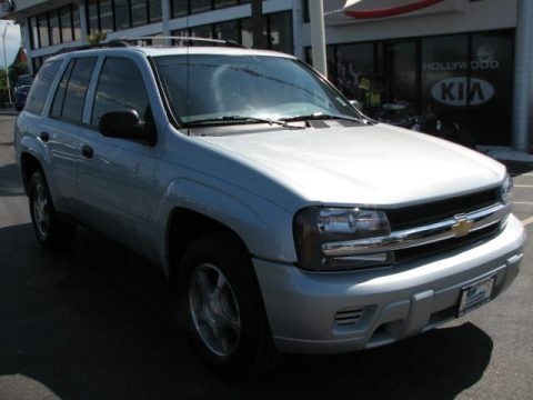 Silverstone Metallic 2008 Chevrolet TrailBlazer LS 4x4