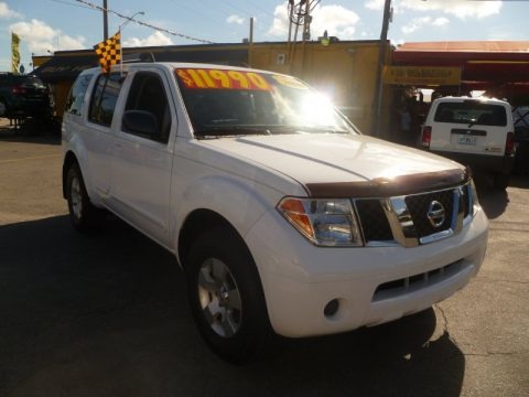 Avalanche White 2006 Nissan Pathfinder S Avalanche White 2006 Nissan Pathfinder S