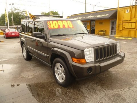 Dark Khaki Pearl 2006 Jeep Commander 