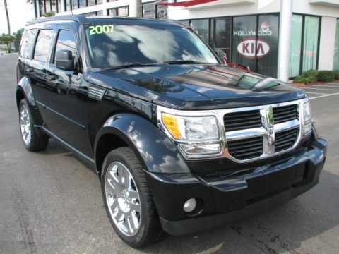 Black 2007 Dodge Nitro SLT Black 2007 Dodge Nitro SLT