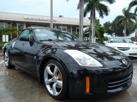Magnetic Black Pearl 2006 Nissan 350Z Grand Touring Roadster