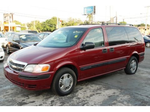 Sport Red Metallic 2004 Chevrolet Venture LS Sport Red Metallic 2004 Chevrolet Venture LS