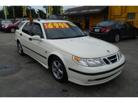Polar White 2004 Saab 9-5 Arc Sedan