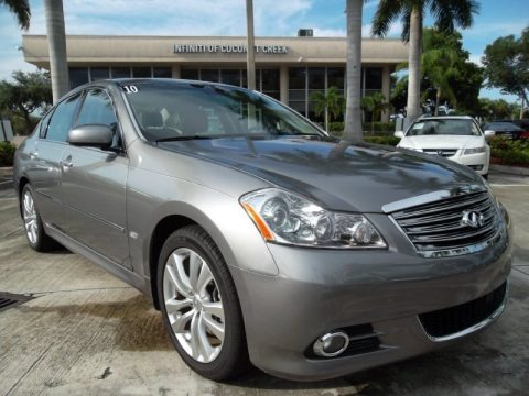 Platinum Graphite 2010 Infiniti M 35 Sedan