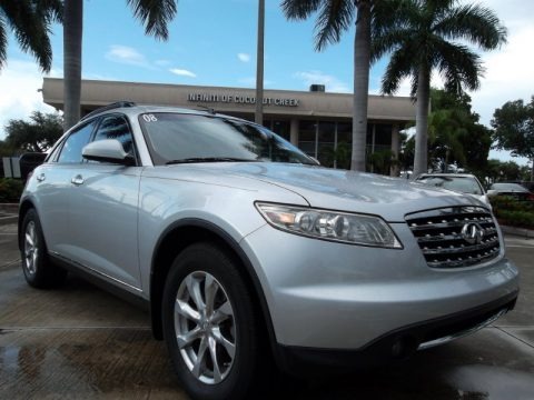 Liquid Platinum Metallic 2008 Infiniti FX 35 Liquid Platinum Metallic 2008 Infiniti FX 35