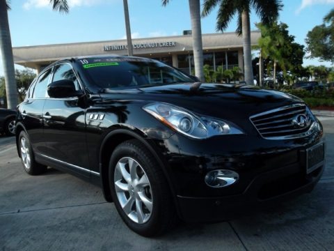 Black Obsidian 2010 Infiniti EX 35 Journey