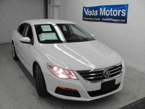 Candy White 2011 Volkswagen CC Sport Candy White 2011 Volkswagen CC Sport