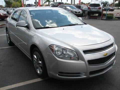 Silver Ice Metallic 2010 Chevrolet Malibu LT Sedan Silver Ice Metallic 2010 Chevrolet Malibu LT Sedan