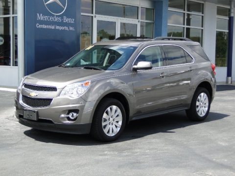 Mocha Steel Metallic 2011 Chevrolet Equinox LT